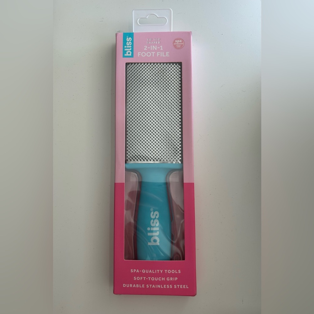 Bliss Pink and Blue Foot File
